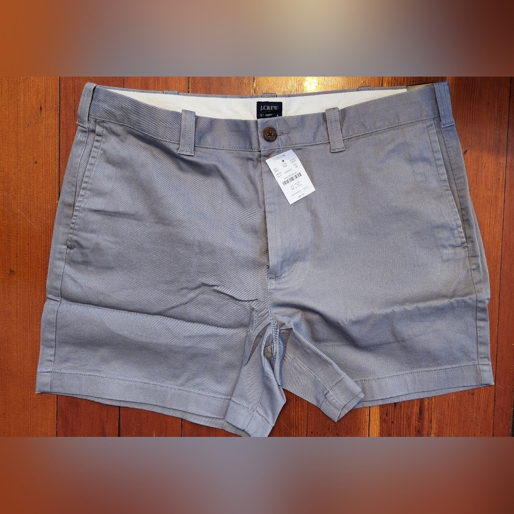 J. Crew 5" Flex Chino Short (Mens)